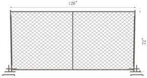 temporary chain link fence pricelist