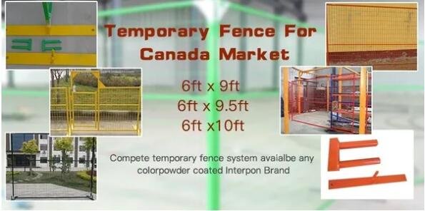 canada temporary fence panels