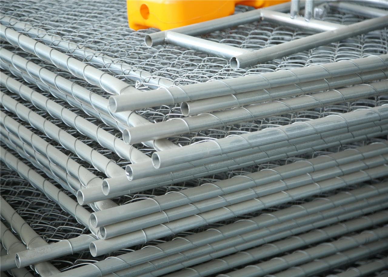 temporary chain link fence panels for sale